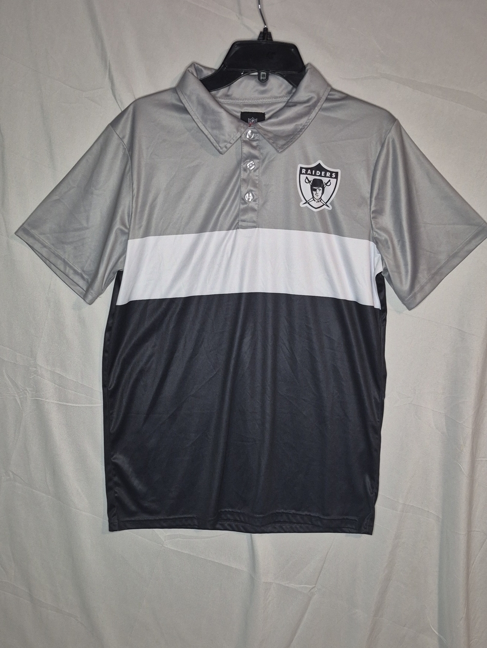 NFL Raiders Polo Size M